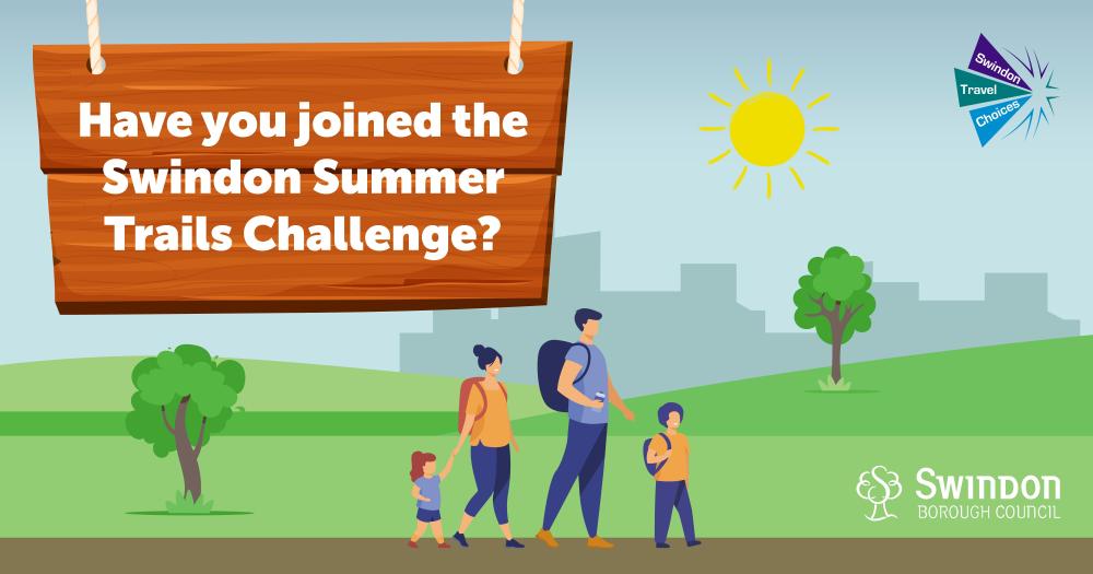All invited to join the Active Swindon Trails Challenge