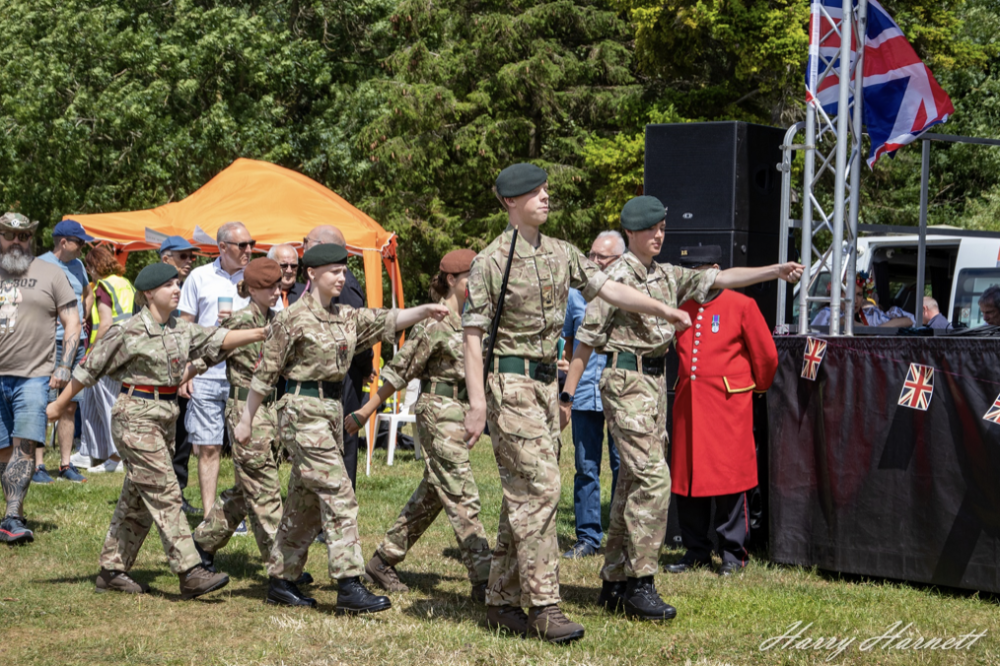 Thousands celebrate Armed Forces Day at Lydiard Park