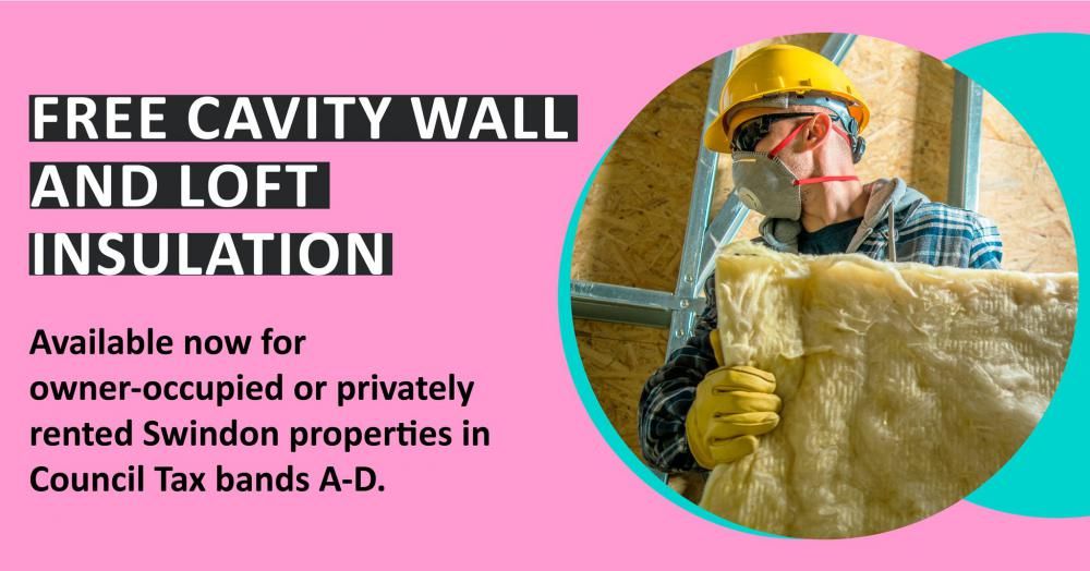 Free loft and cavity wall insulation available to Swindon residents