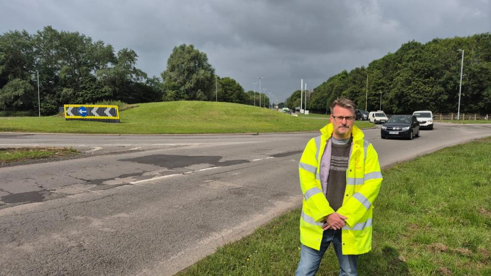 Chris Watts, Council’s Cabinet Member for the Environment and Transport