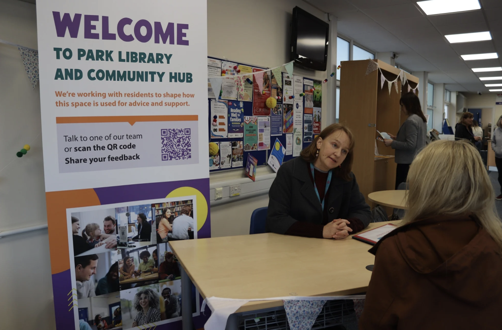 New Park Library community hub brings local support under one roof