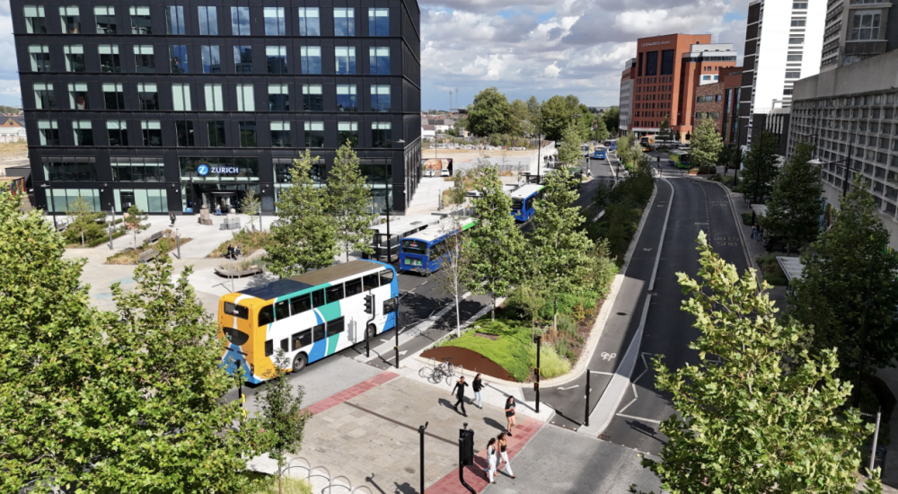 Fleming Way bus interchange marks anniversary