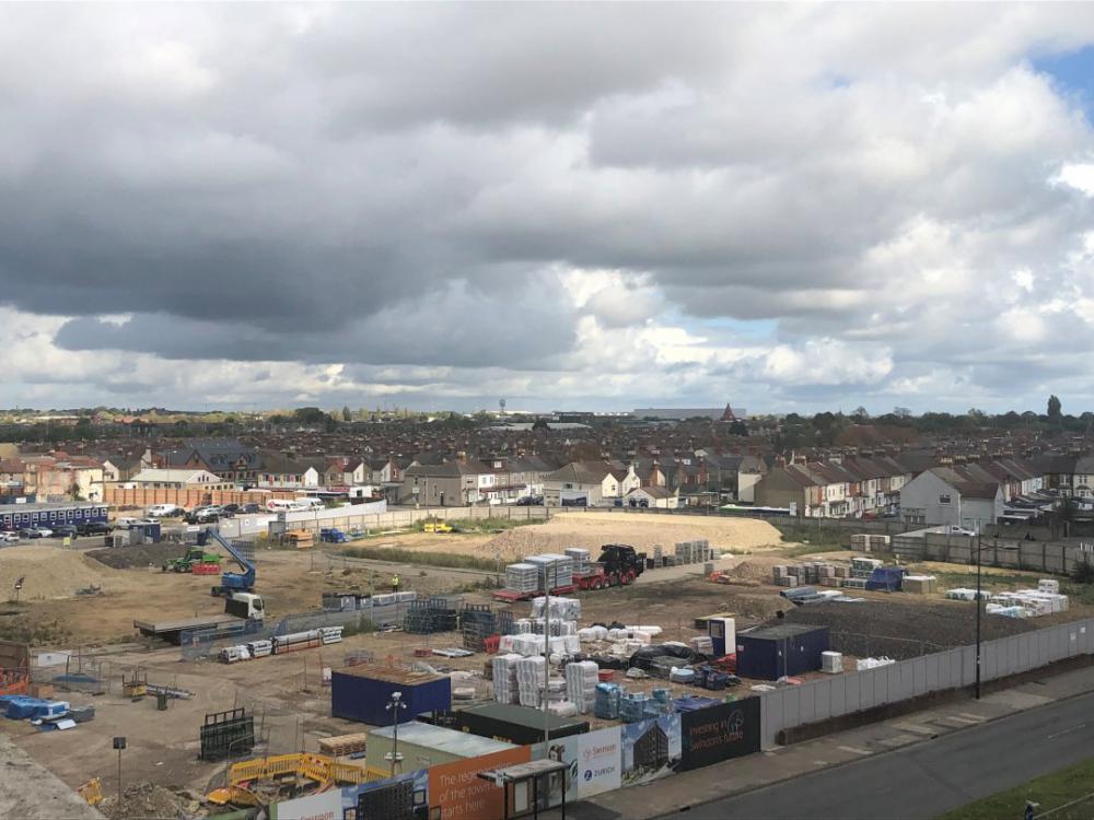 The vacant Kimmerfields site next to the new Zurich offices