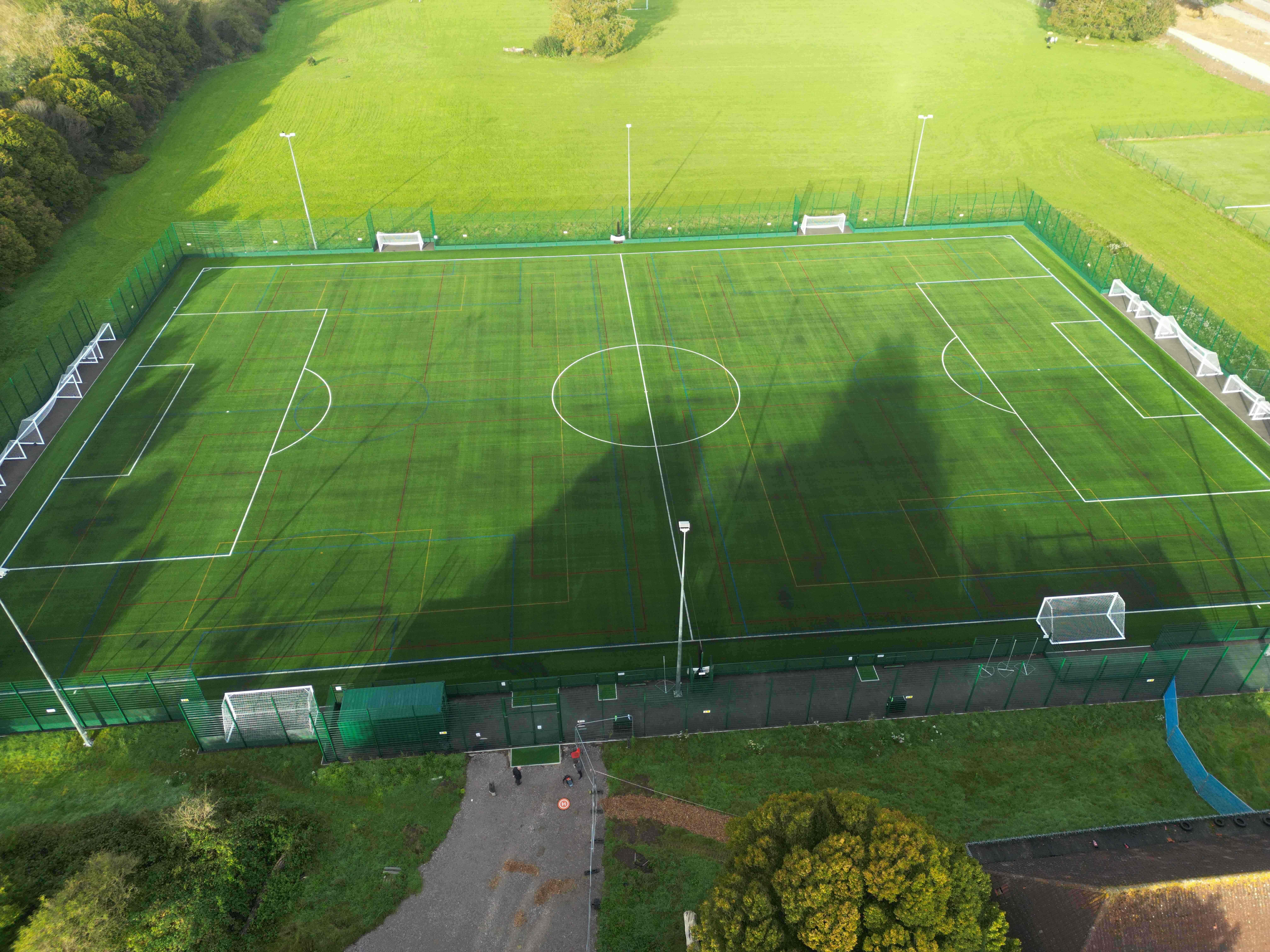 New football pitch the first facility to open ahead of Moredon Sporting Hub completion