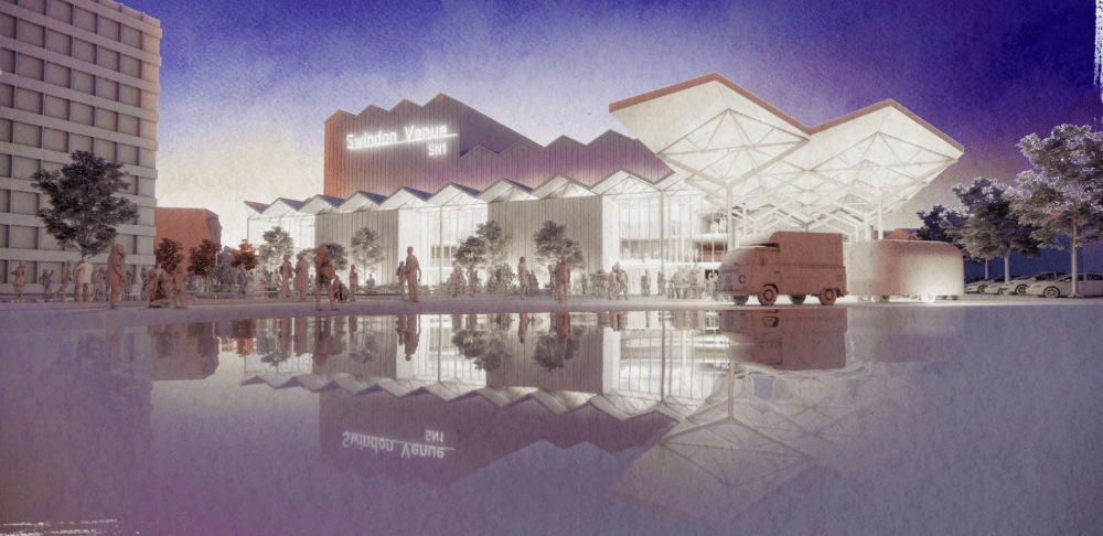 A visualisation of the proposed new venue