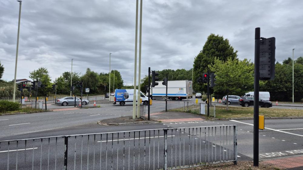 North Swindon traffic lights upgraded