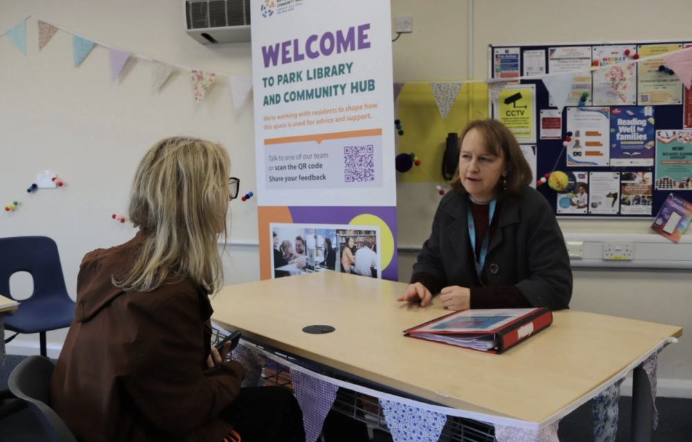 One of the borough's Community Hubs