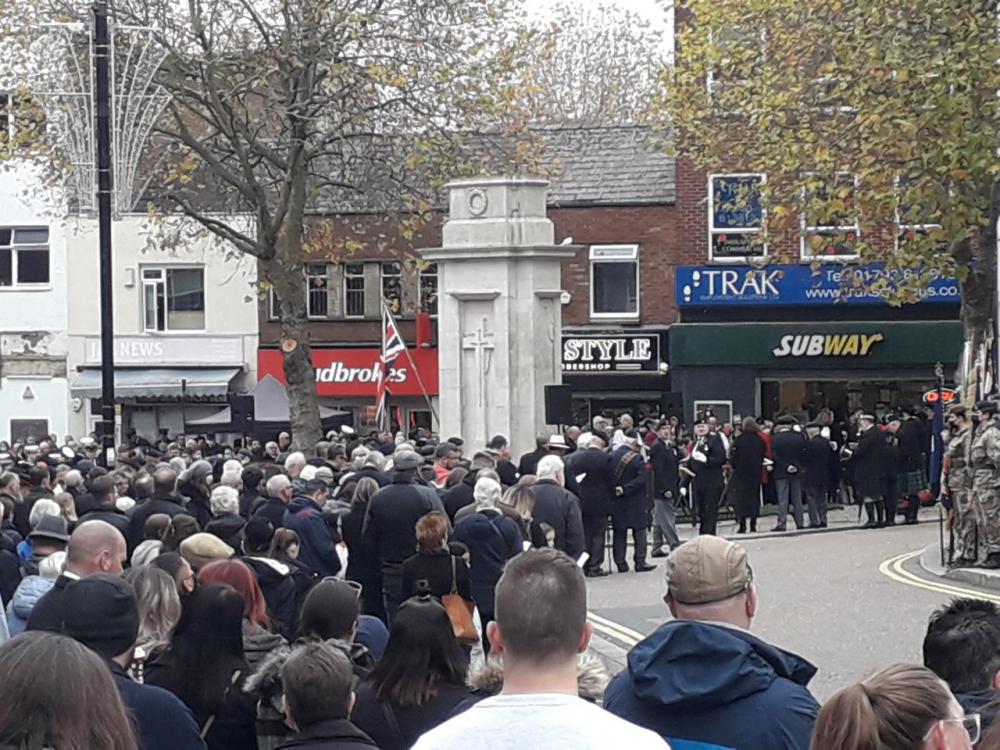 The Cenotaph is at the heart of Swindon's Remembrance commemorations 