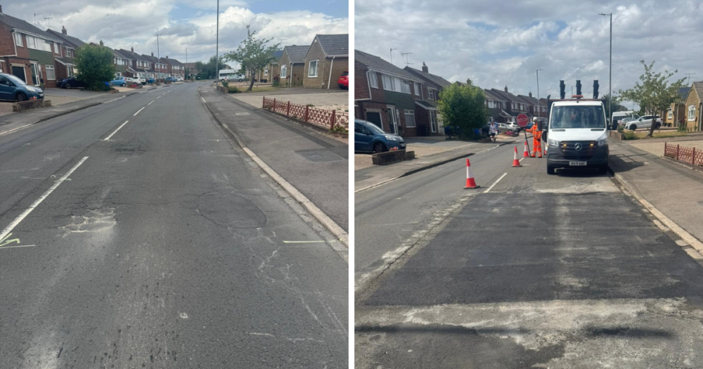 Work on Thames Avenue