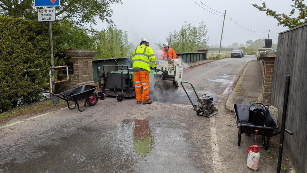 Thousands of road repairs completed by Swindon Borough Council