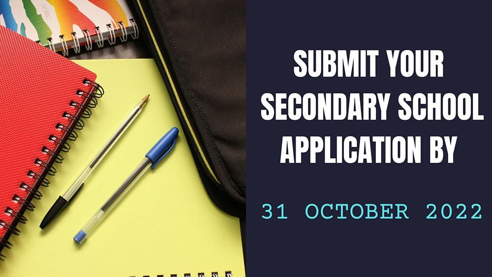 Swindon secondary school application deadline imminent
