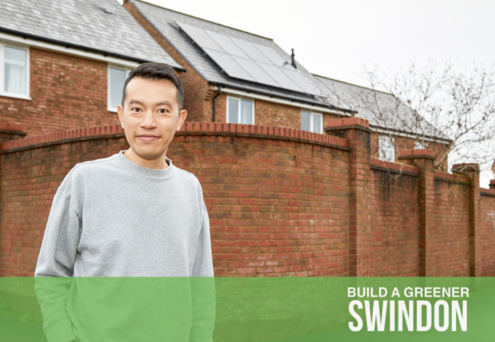 Wiltshire resident Yat had solar panels installed through Solar Together