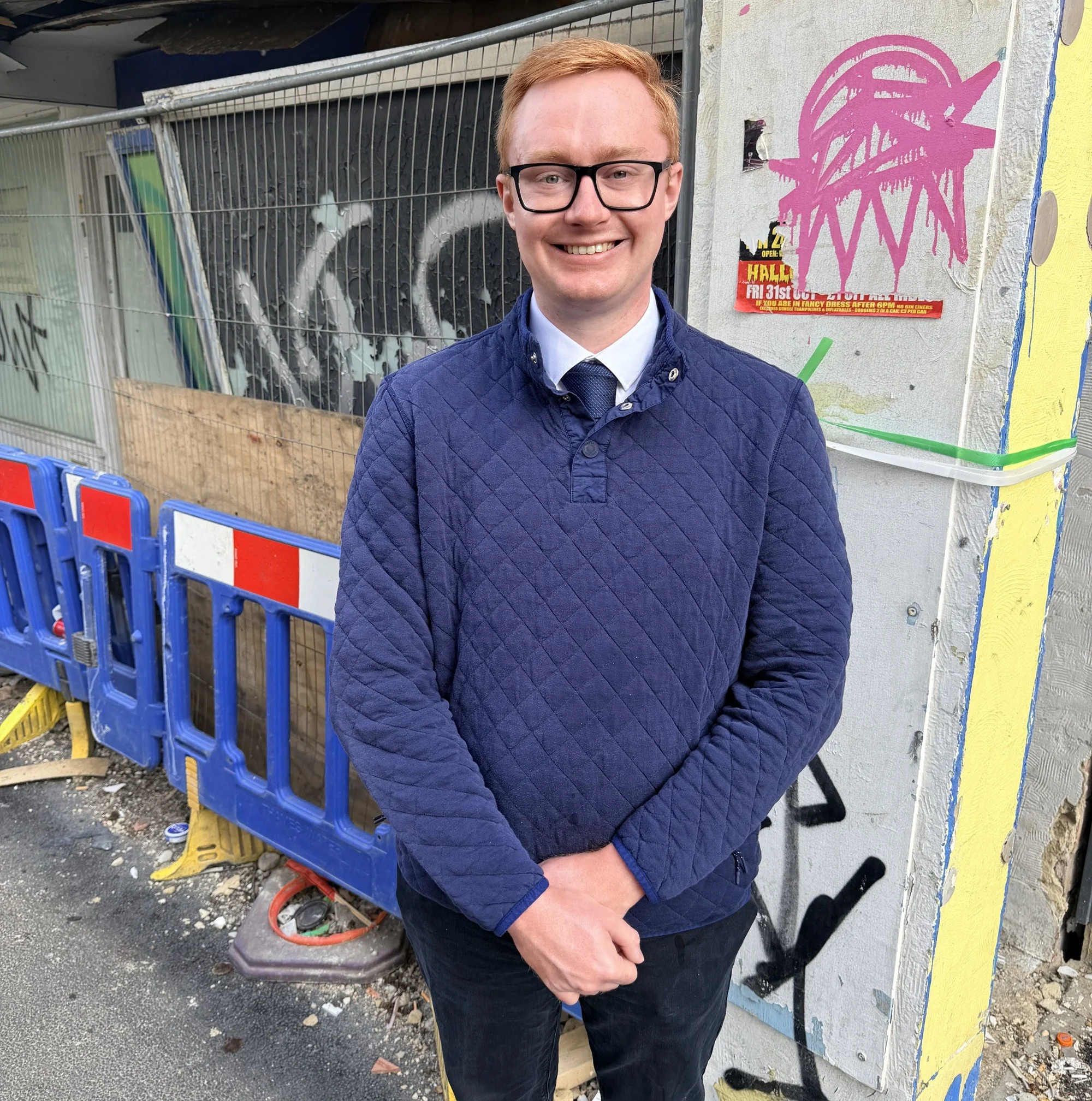 Cllr Matthew Vallender, Cabinet Member for Culture, Planning and Regeneration