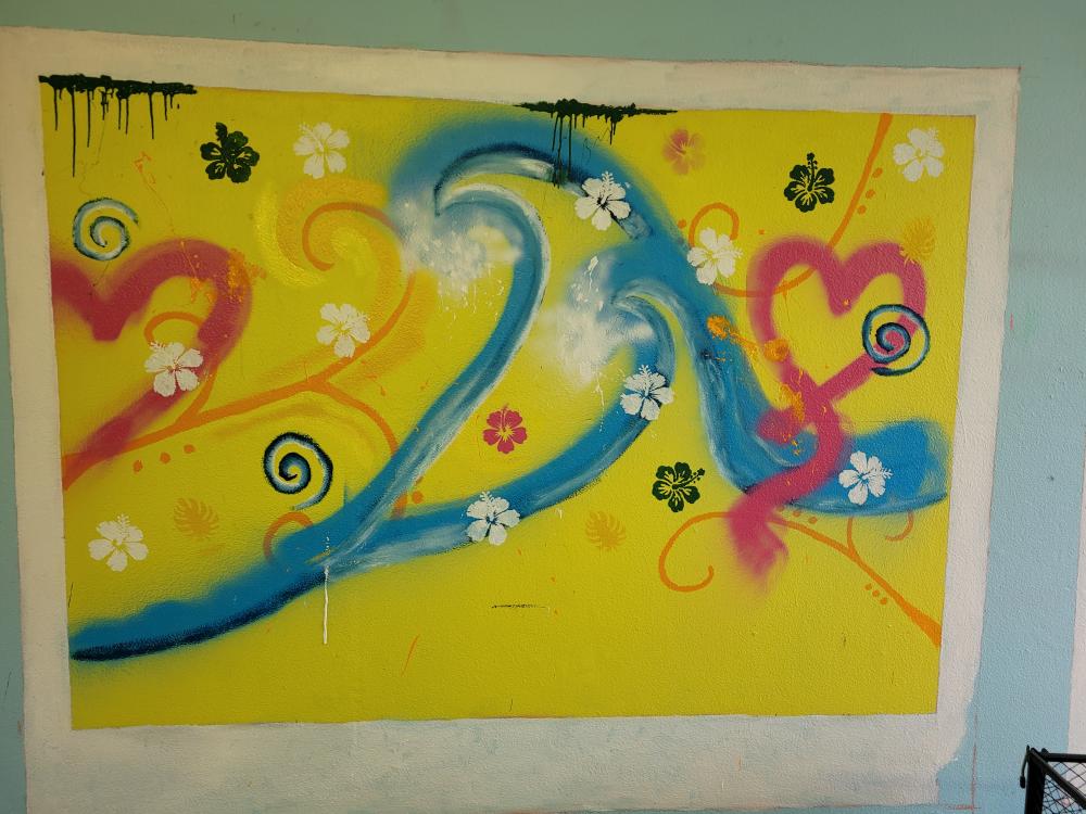 Art students turn West Swindon underpass into gallery