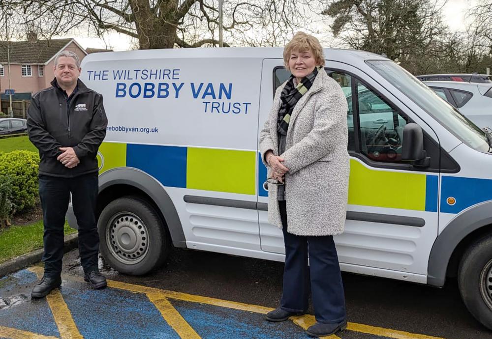 Bobby Van Director Jennie Shaw and operator Vincent Logue at the launch of the campaign earlier this year