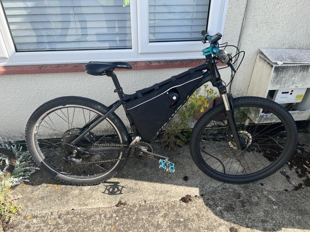 A seized bike