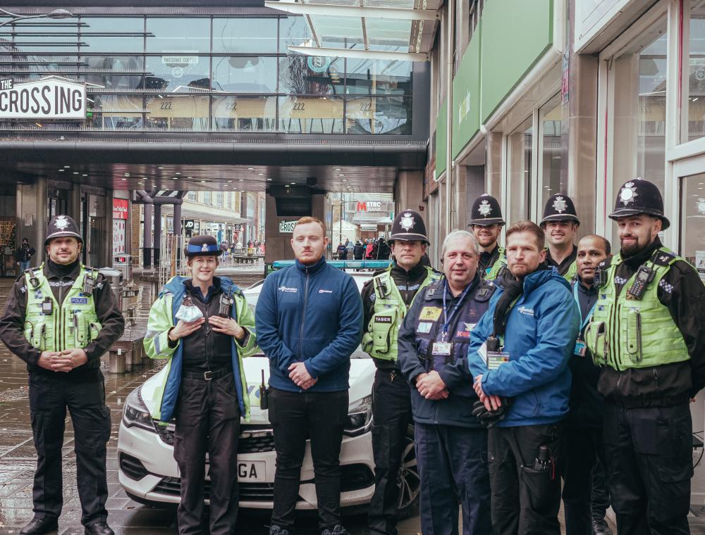 The launch of Operation Dasher in Swindon's town centre