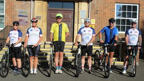 Police Unity Tour in memory of fallen officers