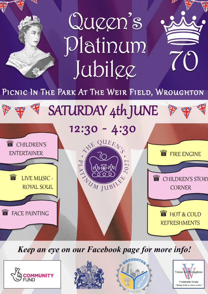 Wroughton Parish Council to hold Jubilee Picnic in the Park event