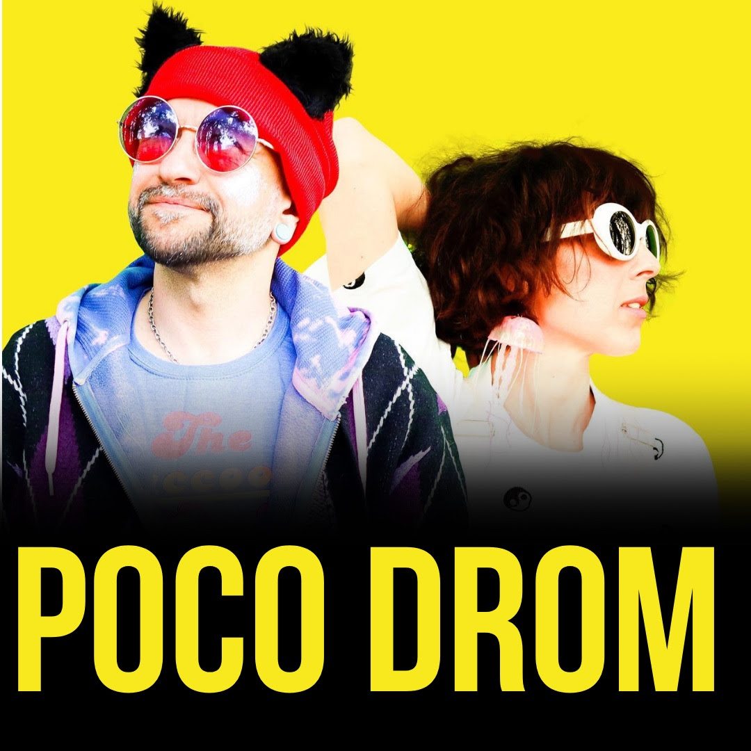 Electro Fuzz band Poco Drom head for Malmesbury 