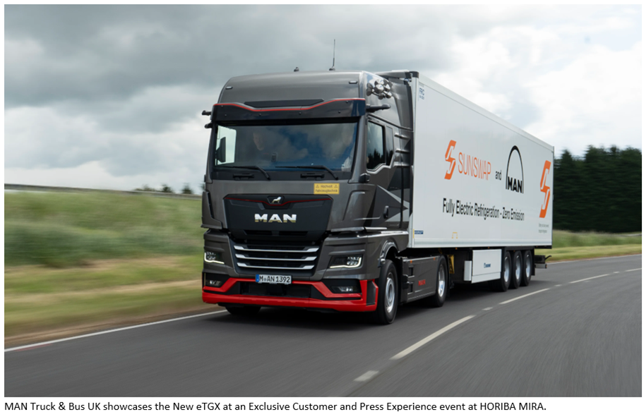 MAN Truck & Bus UK showcases future of modern manufacturing with new electric heavy-truck 