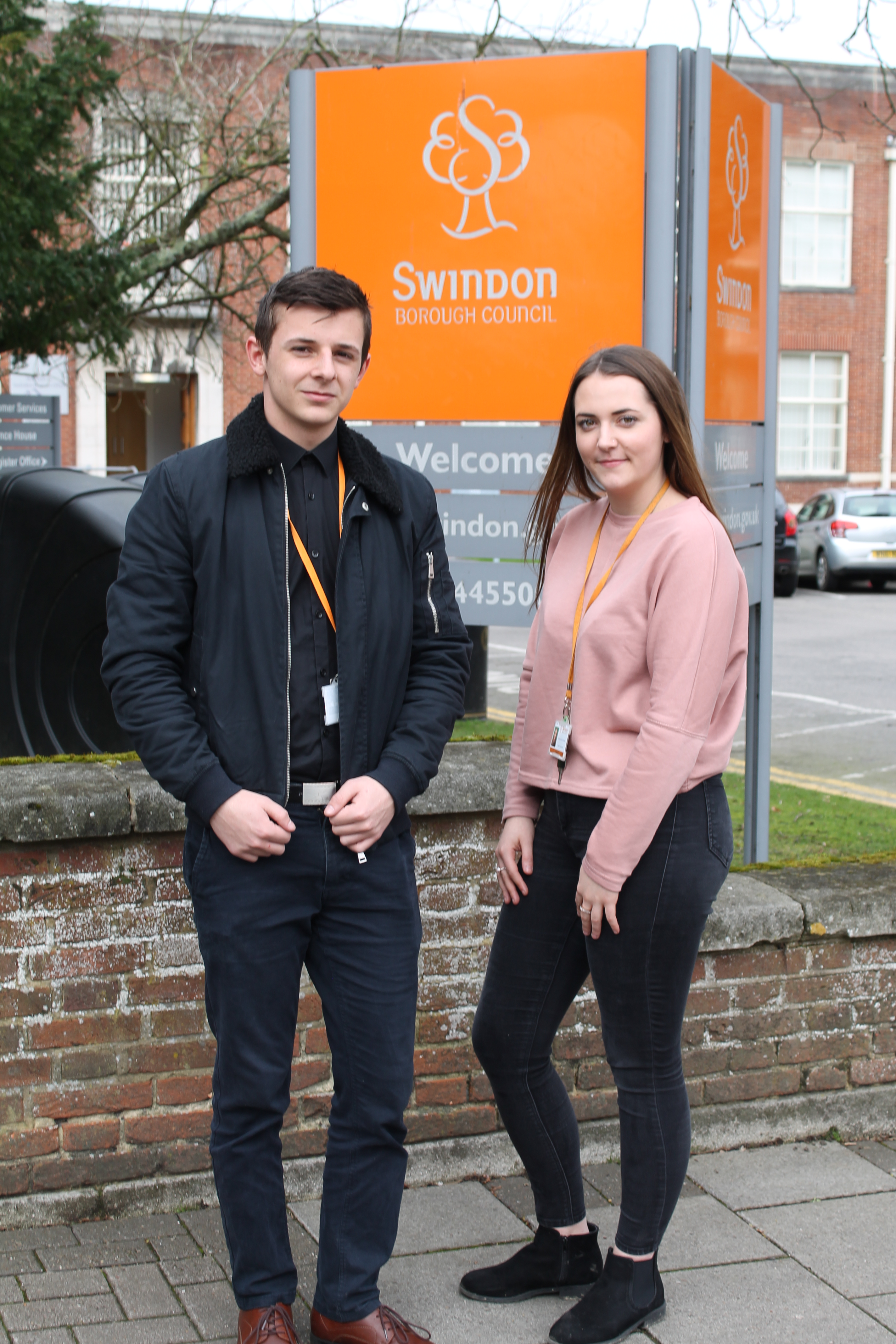 Swindon Borough Council's own apprentices supporting Swindon's communities