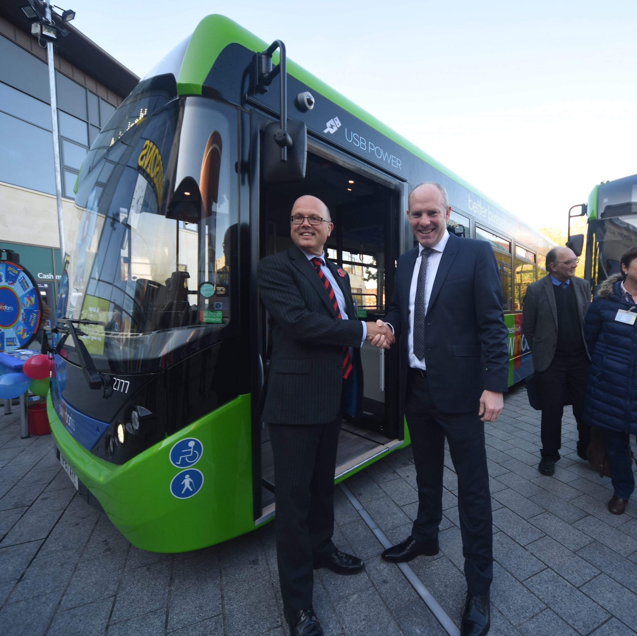 GALLERY: Swindon celebrate town’s brand new bus fleet